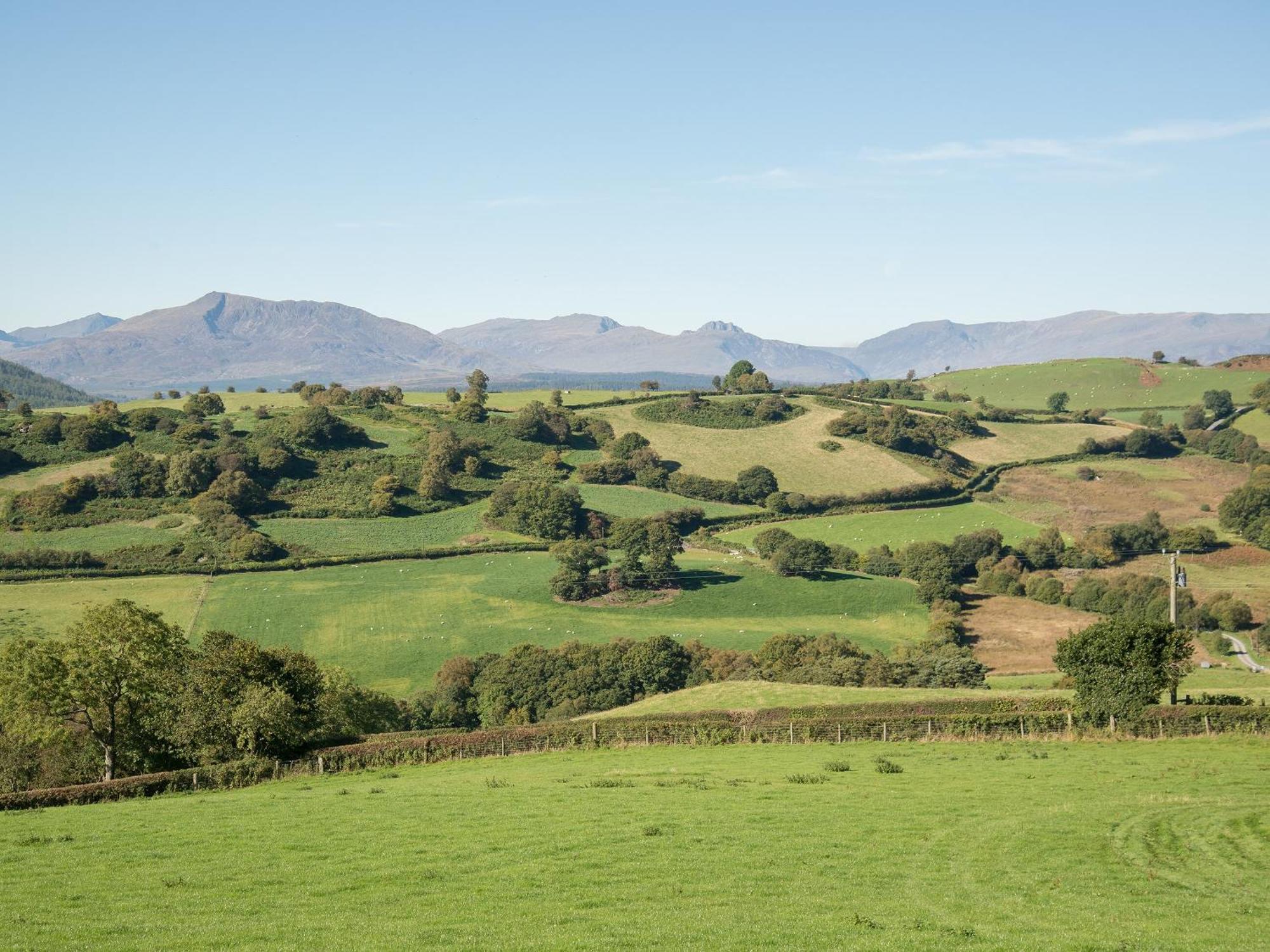 Villa Cefn Bach Capel Garmon Esterno foto